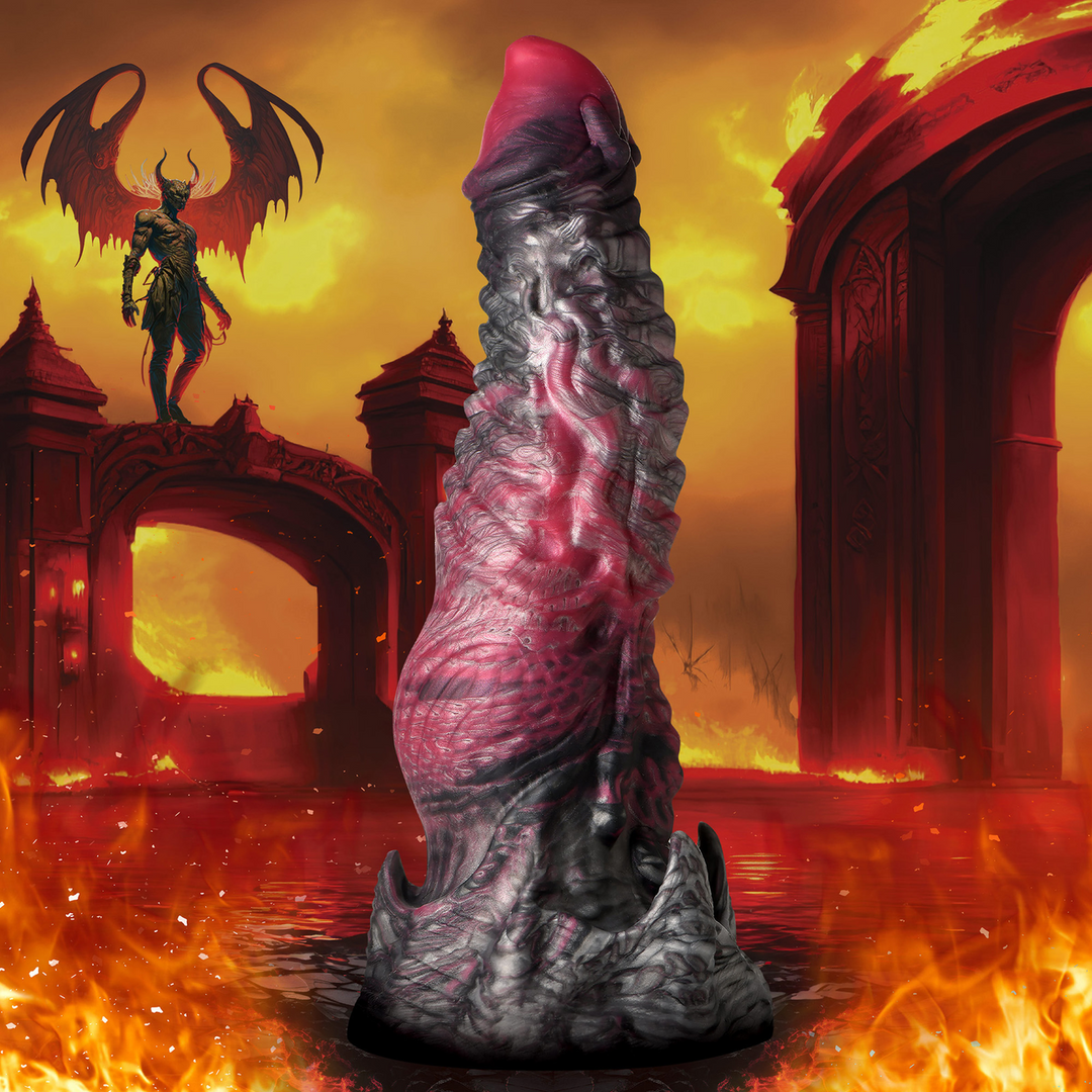 Xr brands Hades - Siliconen Dildo - Medium (848518054470)