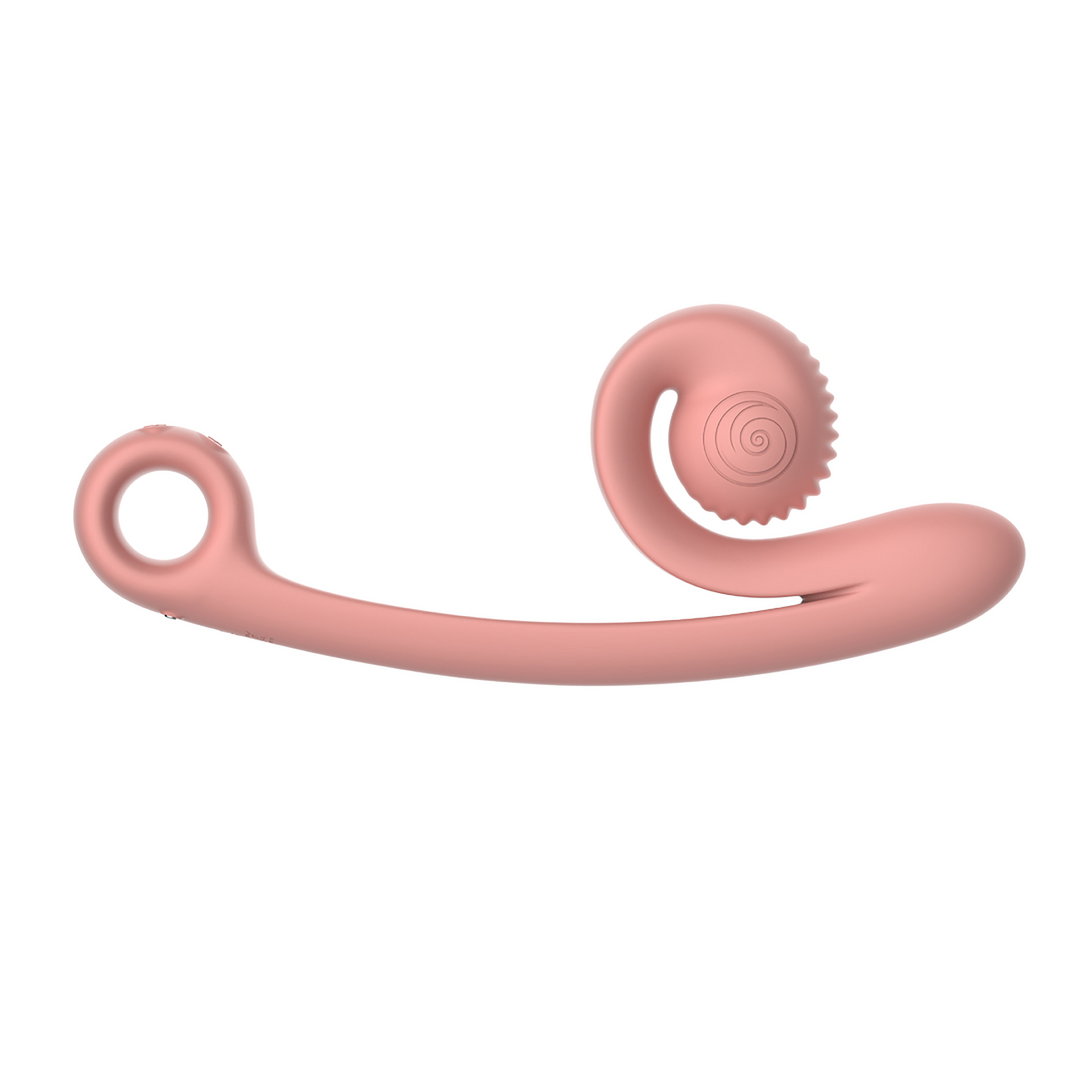 Snail vibe CURVE - Dual Stimulator - Peachy Pink (8720615764365)