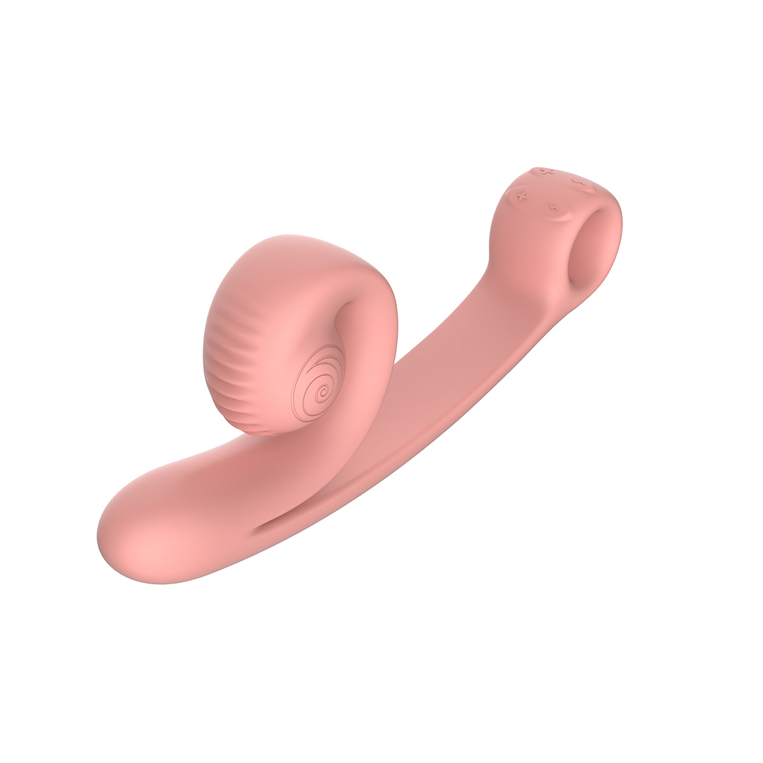 Snail vibe CURVE - Dual Stimulator - Peachy Pink (8720615764365)