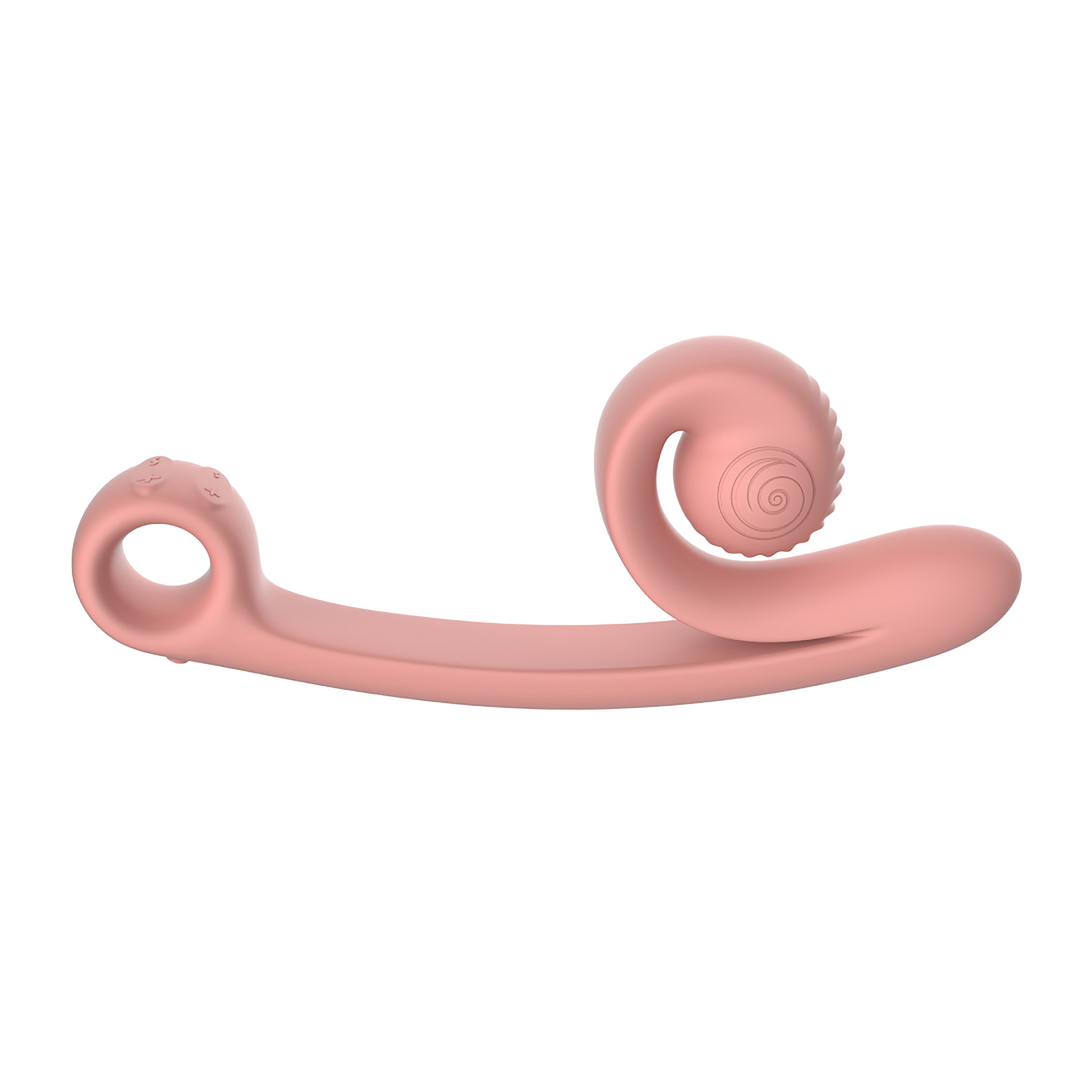 Snail vibe CURVE - Dual Stimulator - Peachy Pink (8720615764365)