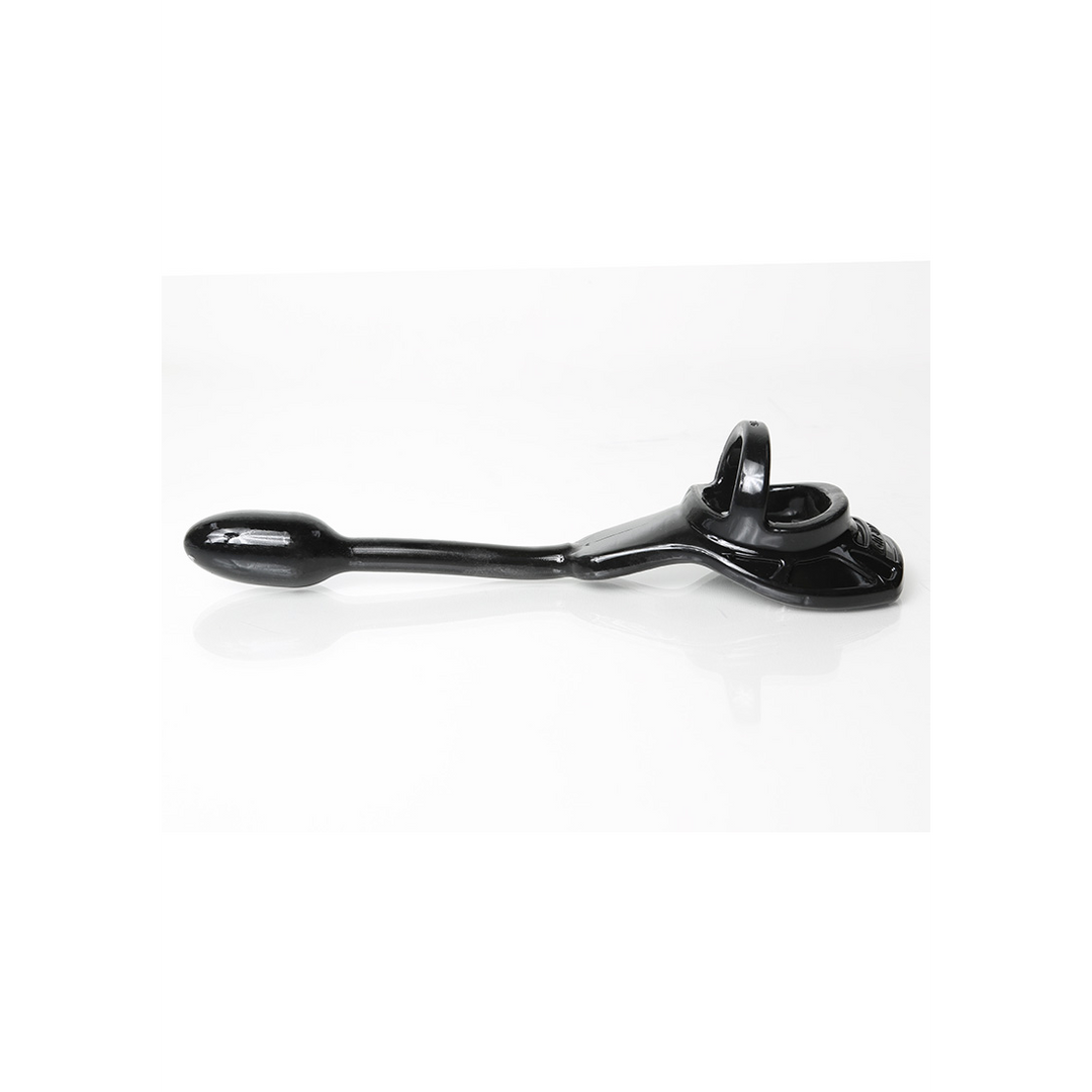 Perfectfitbrand Armor Tug Lock - Cockring met Ball Strap en Butt Plug - Klein (854854005502)