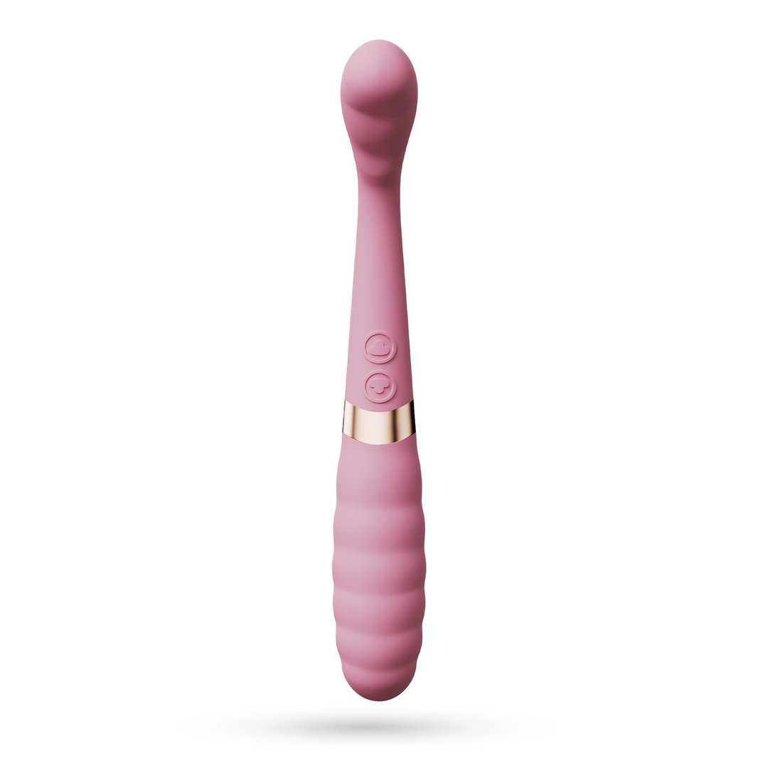 Crushious Pixie - Flexibele Dual Vibrator - Roze (7403254157545)