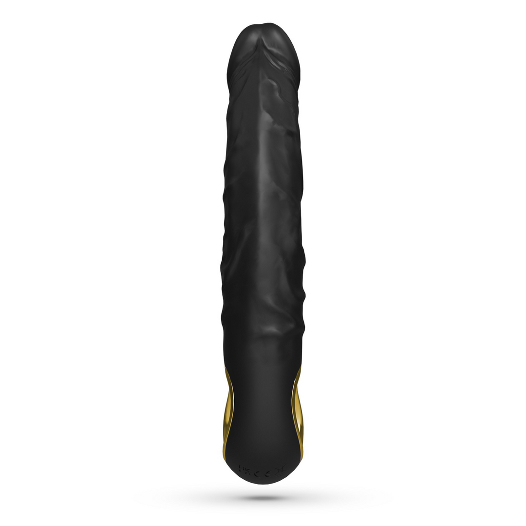 Crushious Magnus Bend - Realistische Flexibele Vibrator - Zwart (7403254161078)
