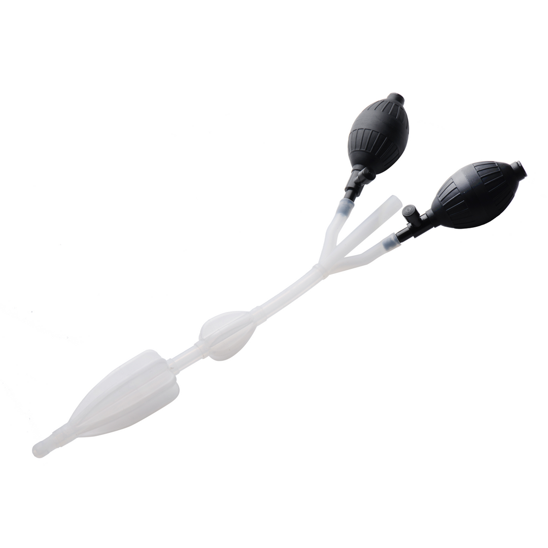 Xr brands Siliconen Anale Katheter met Ballonnen (811847011988)