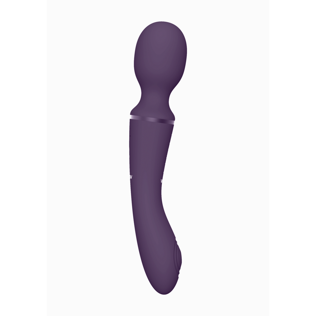 Vive by shots Nami - Pulse Wave Vibrating Wand - Paars (7423522539552)