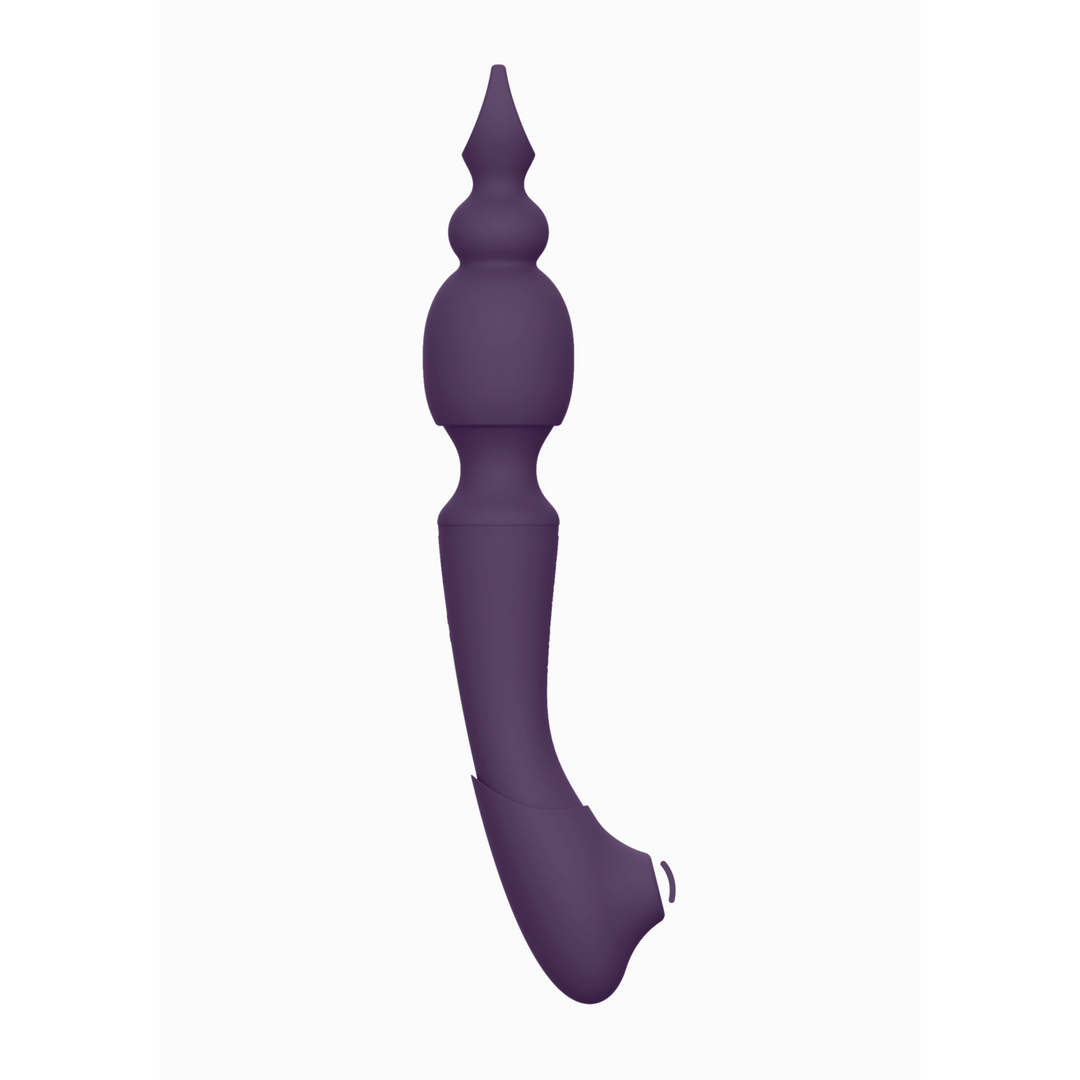 Vive by shots Nami - Pulse Wave Vibrating Wand - Paars (7423522539552)