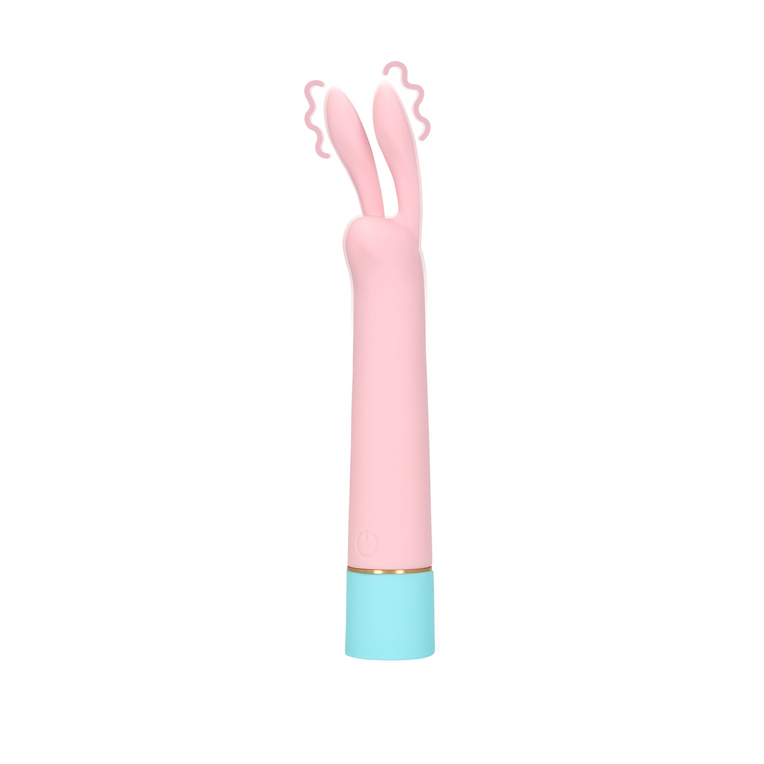 Loveline by shots Mini Rabbit Vibrator met USB Oplader - Cherry Chiffon (8714273049377)