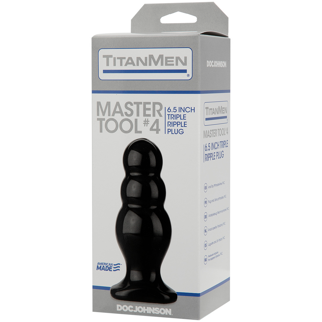 Doc johnson Master Tool #4 - Butt Plug - 6.5 / 16,5 cm (782421013677)