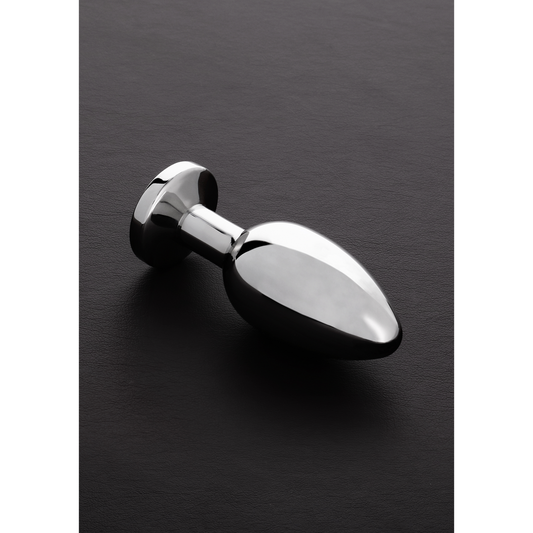 Steel by shots Buttplug met juwelen - Groot (8714273782342)