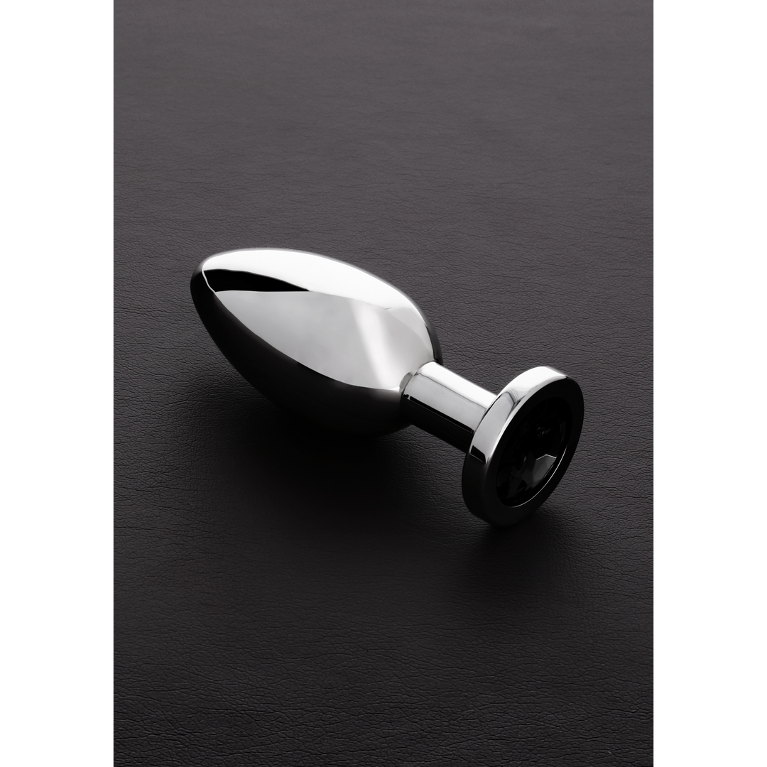 Steel by shots Buttplug met juwelen - Groot (8714273782342)