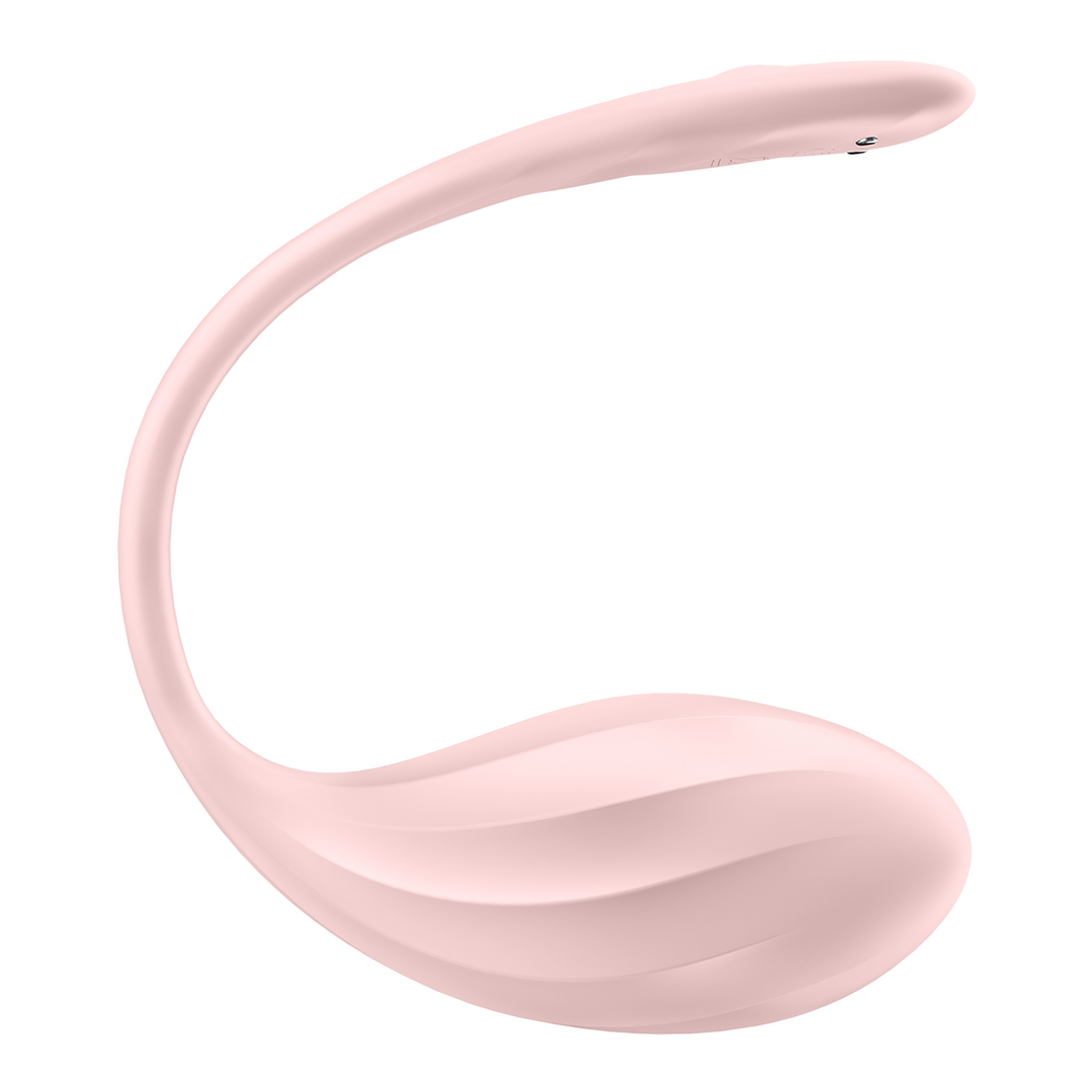 Satisfyer Ribbed Petal Connect App - Draagbare Koppel Vibrator - Roze (4061504002774)