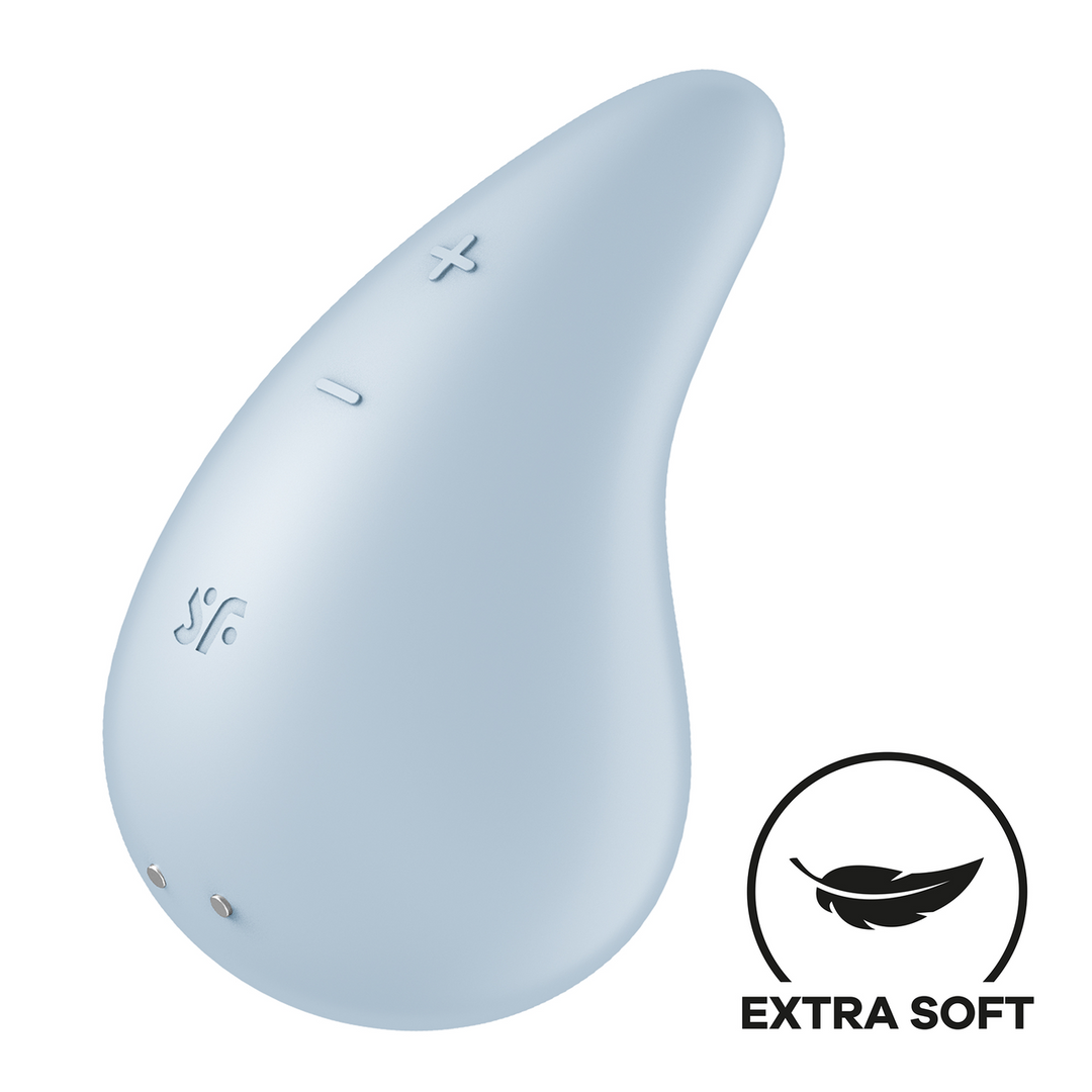 Satisfyer Dew Drop - Lay-on Vibrator - Blauw (4061504066936)