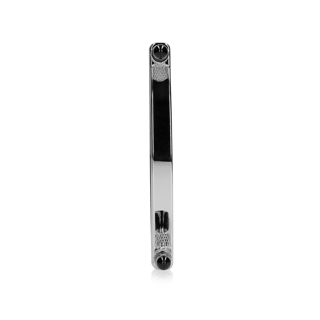 Ouch! by shots Verstelbare Pussy Clamp - Zilver (8714273048011)