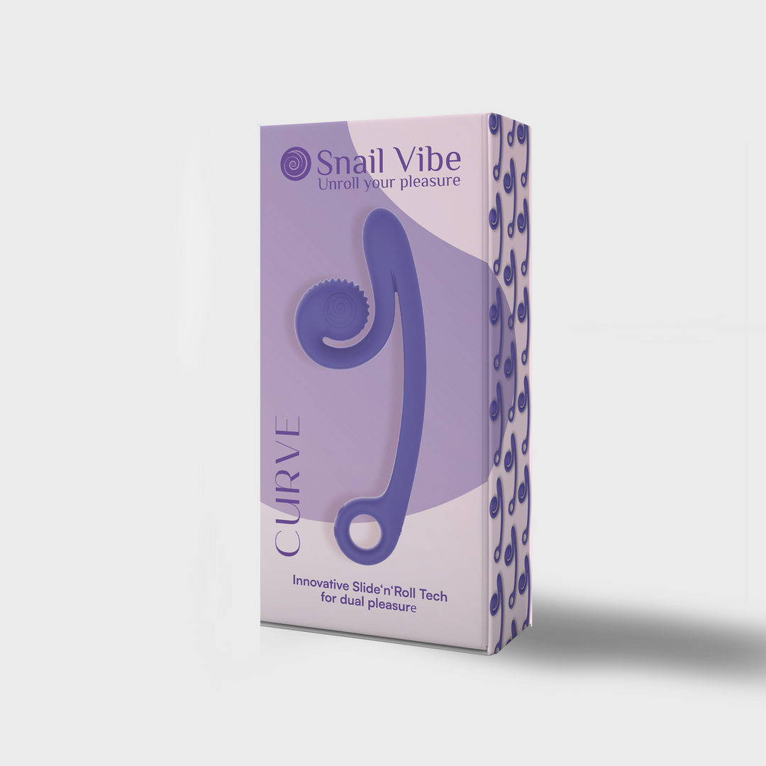 Snail vibe CURVE - Dual Stimulator - Purple (8720615764341)