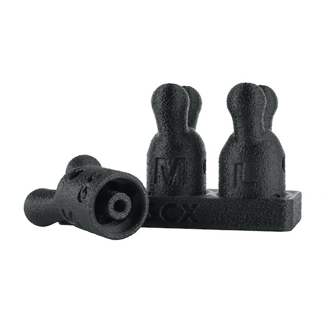 Gcx-pop Aroma Inhaler Dop - Set van 3 - S/M/L - Zwart (3662811653591)