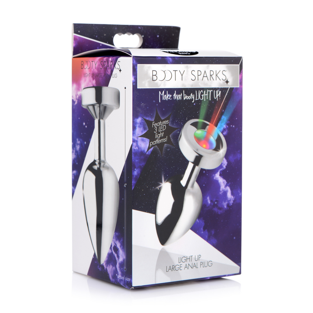 Xr brands Verlicht - Butt Plug - Groot (848518034328)