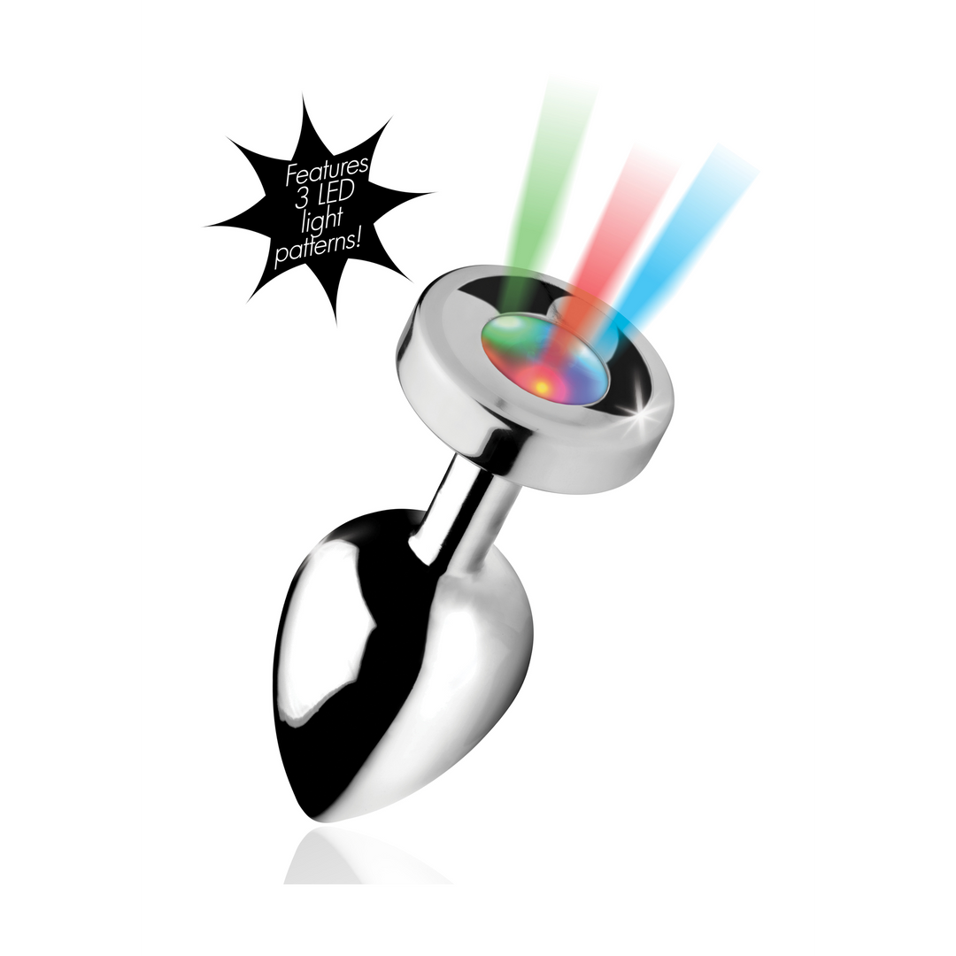 Xr brands Verlicht - Butt Plug - Groot (848518034328)