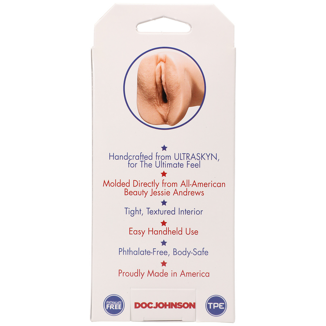 Doc johnson Jessie Andrews - ULTRASKYN Pussy Masturbator (782421018214)