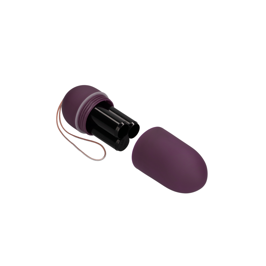 Shots toys by shots Vibrerende Ei met 10 Snelheden en Afstandsbediening - L - Paars (8714273053305)