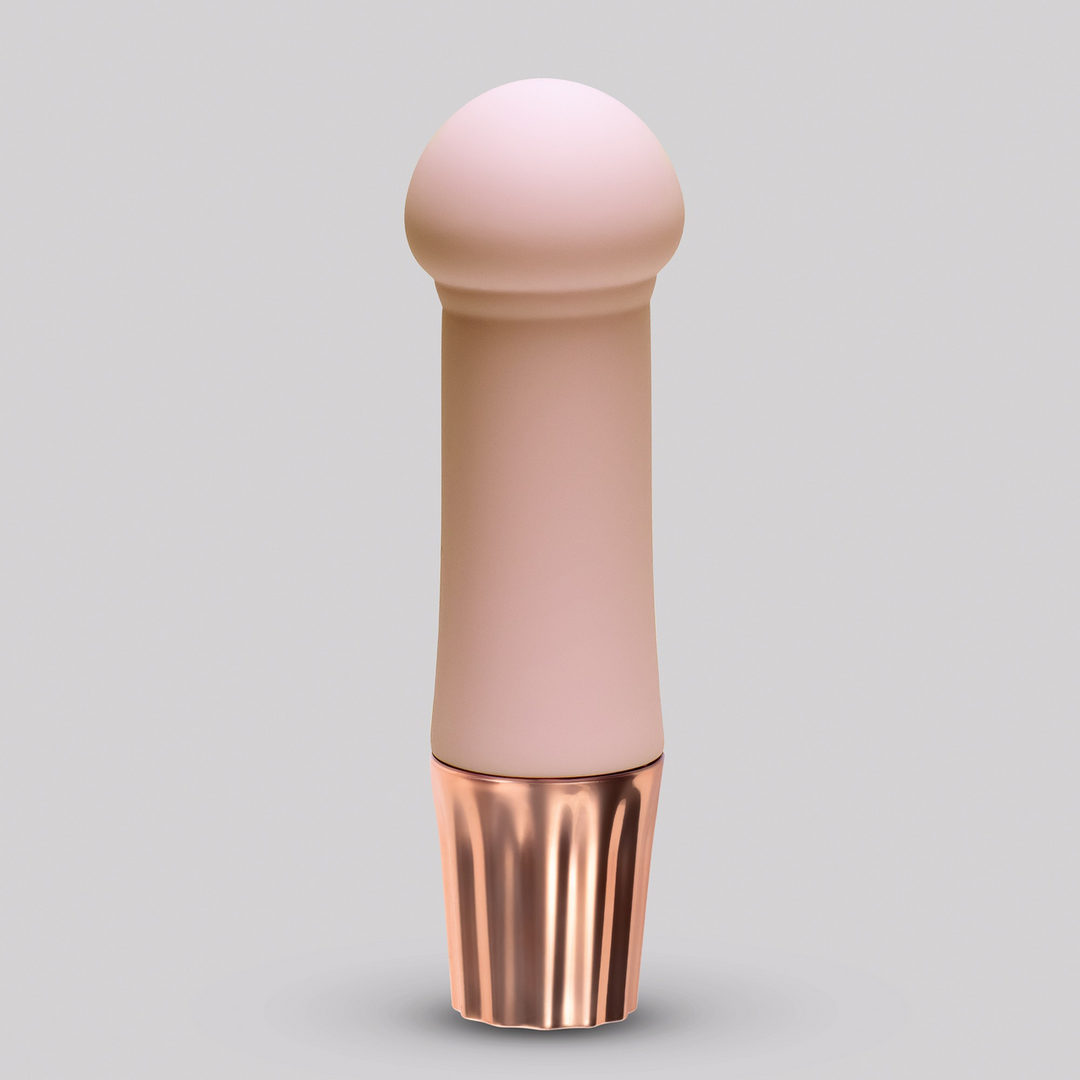 Crushious Mellow Puff - Mini Wand Vibrator - Roze (7403254161320)