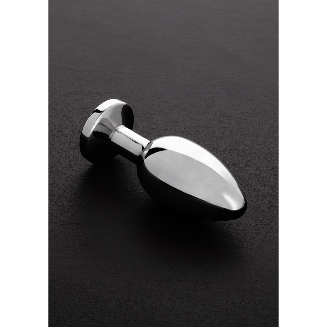 Steel by shots Buttplug met juwelen - Groot (8714273782403)