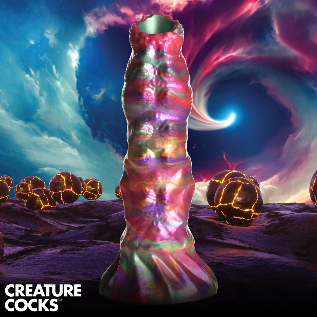 Xr brands Larva - Siliconen Ovipositor Dildo met Eieren (848518052001)