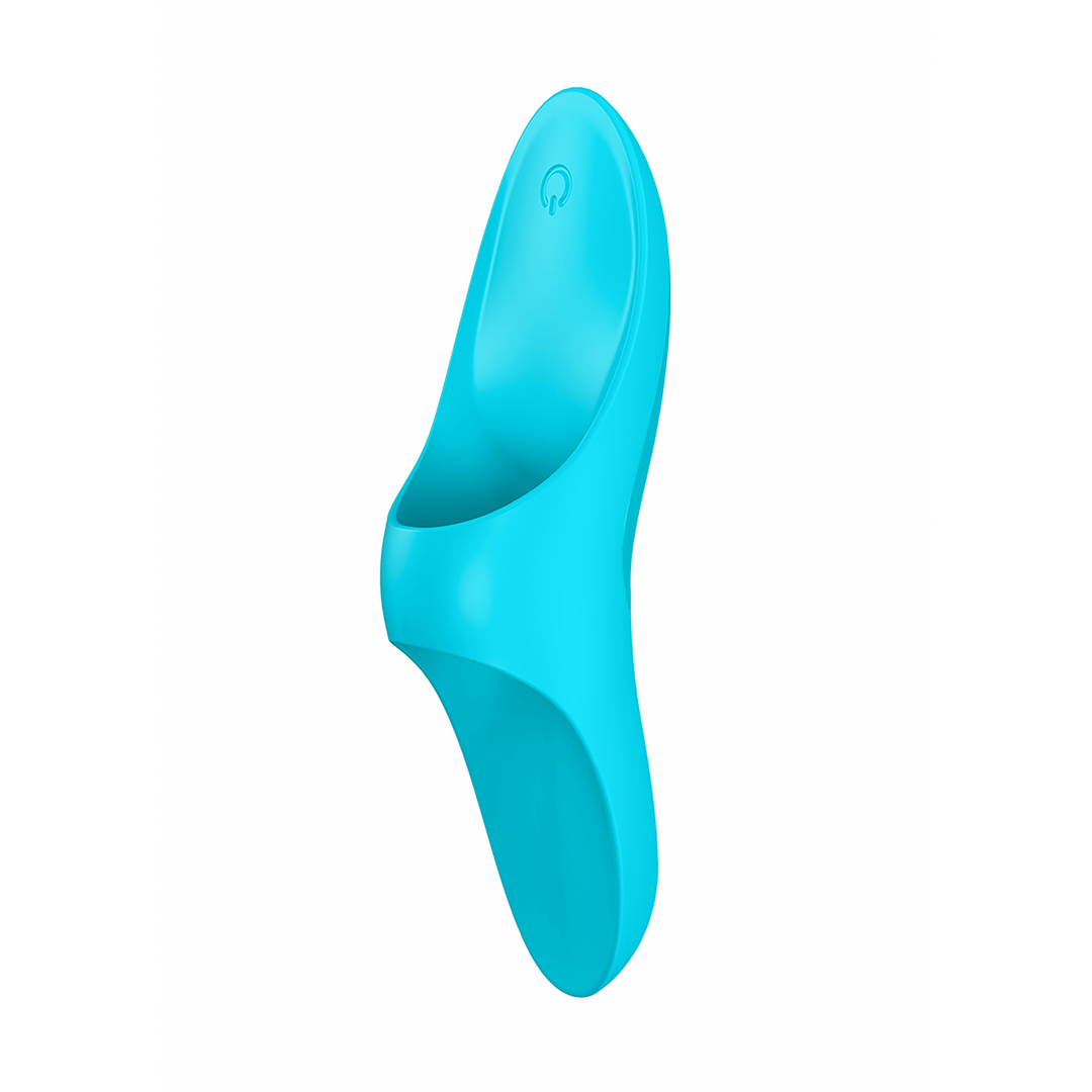 Satisfyer Teaser - Finger Vibrator - Lichtblauw (4061504004075)