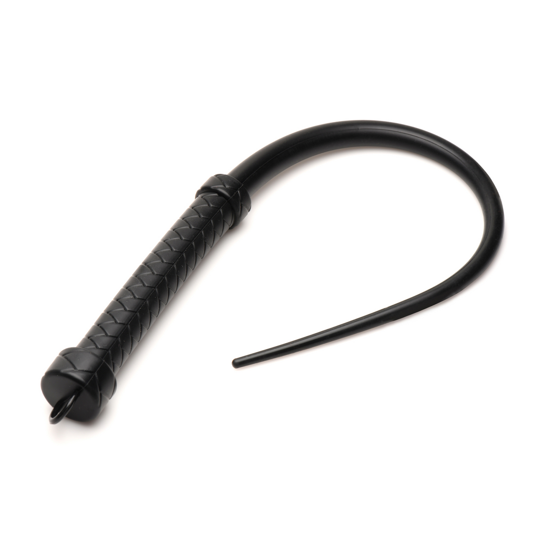 Xr brands Viper Tail - Siliconen zweep - Zwart (848518056191)