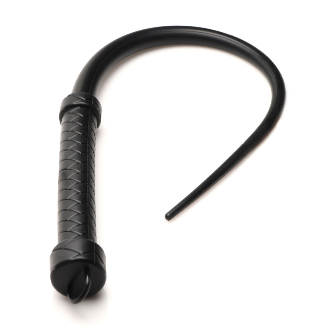 Xr brands Viper Tail - Siliconen zweep - Zwart (848518056191)