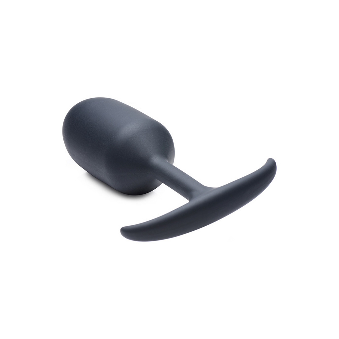 Xr brands Premium Silicone Weighted Anal Plug - Extra Groot (848518037909)