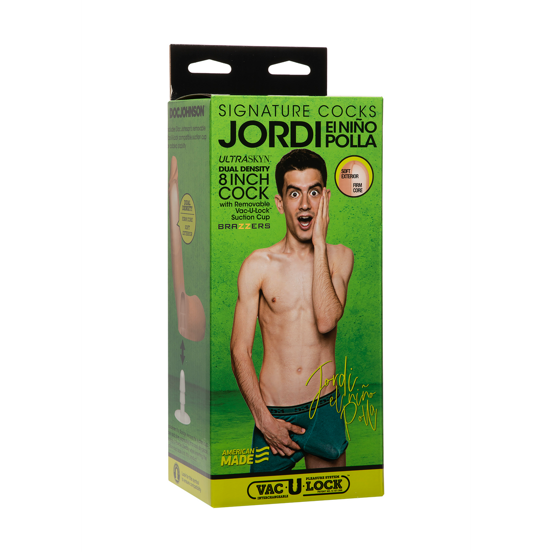 Doc johnson Jordi El Nio - Realistische ULTRASKYN Dildo - 2 Stuks (782421075385)