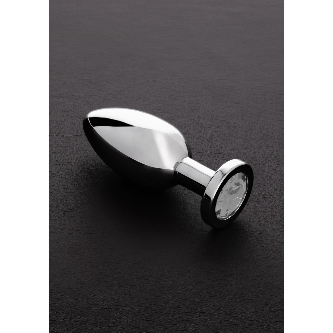 Steel by shots Buttplug met juwelen - Groot (8714273782373)