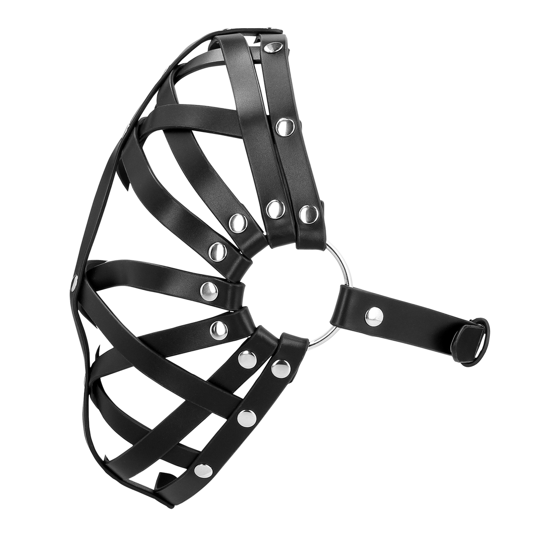 Ouch! by shots Cage Mask - Zwart (8714273044389)
