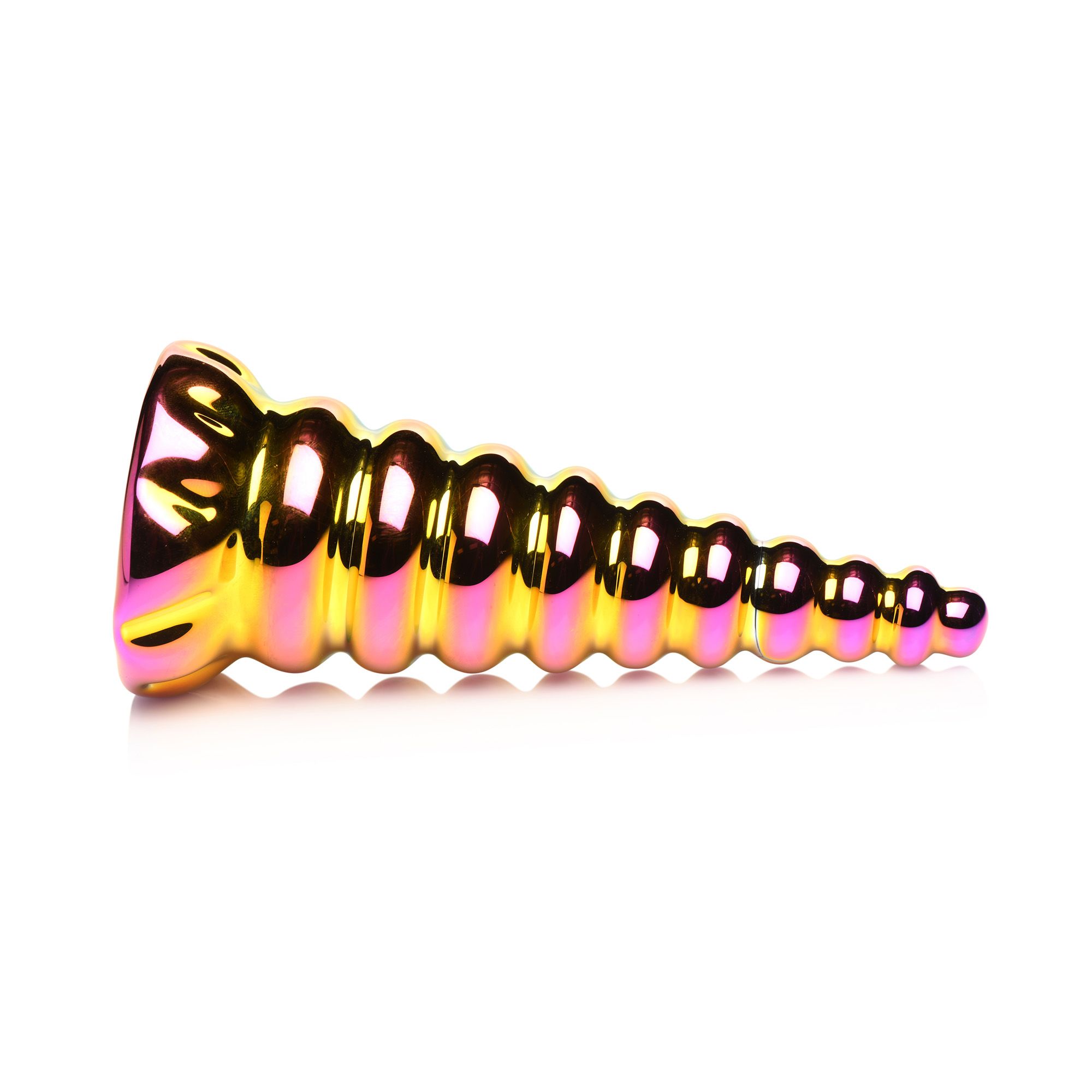 Xr brands Twilight - Rainbow Glazen Dildo (848518053800)