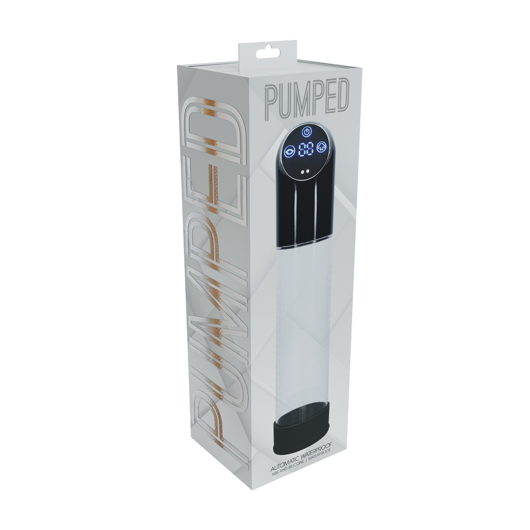 Pumped by shots Automatische Waterdichte Pomp - Zwart (8714273058324)