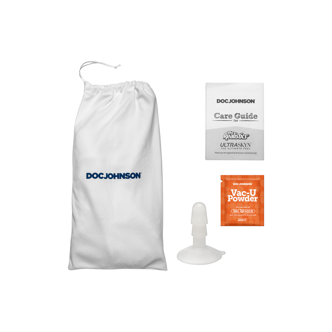 Doc johnson Chad White - Realistic ULTRASKYN Dildo - 8 / 20 cm (782421077853)