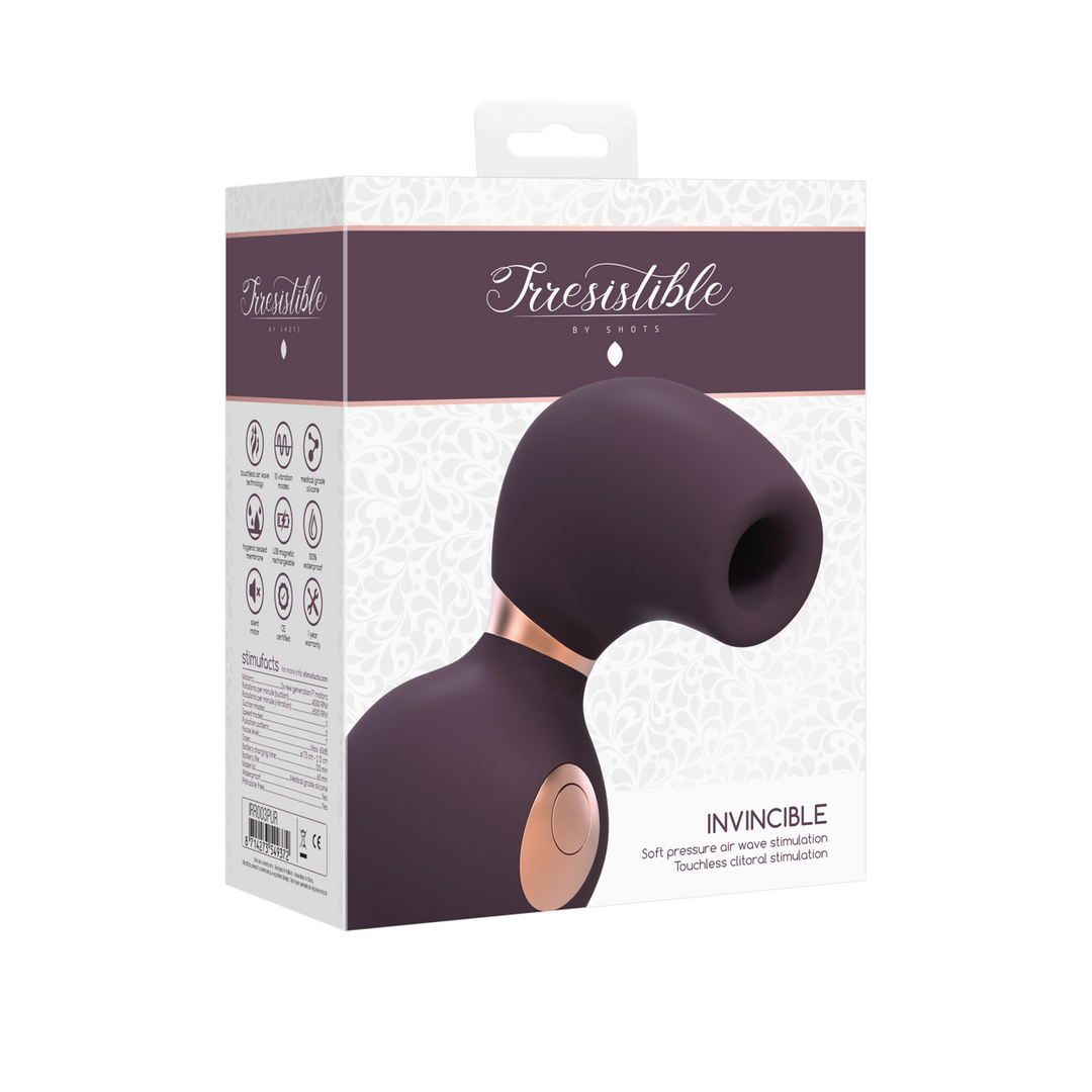 Irresistible by shots Onoverwinnelijk - Air Pulse Vibrator (8714273549372)