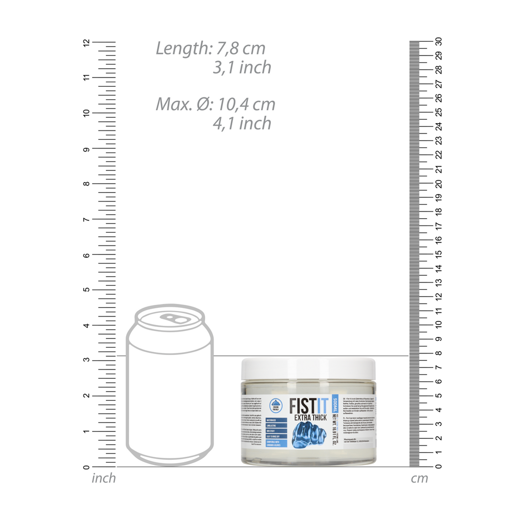 Fist it by shots Extra Dikke Glijmiddel - 17 fl oz / 500 ml (8714273071194)