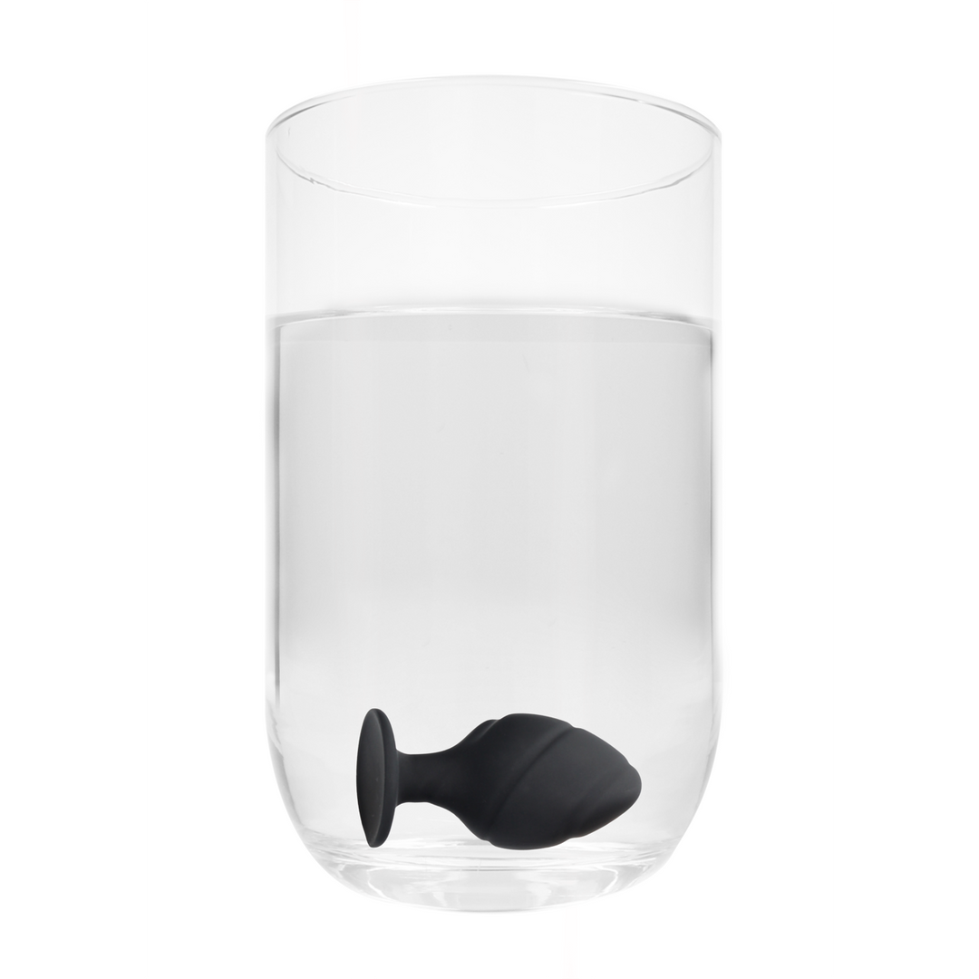 Ouch! by shots Gedraaid Butt Plug Set - Zwart (8714273925664)