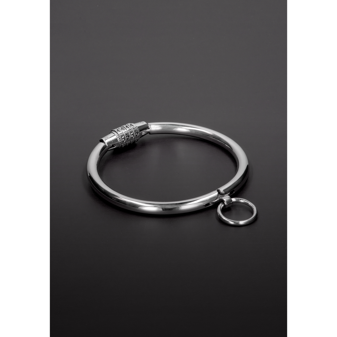 Steel by shots Halsband met Combinatieslot - Klein (8714273941947)