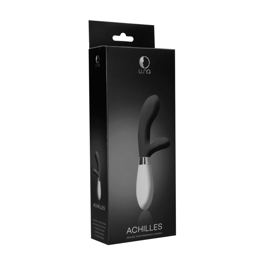 Luna by shots Achilles - Clitorale Stimulator en Vibrator - Zwart (8714273922991)
