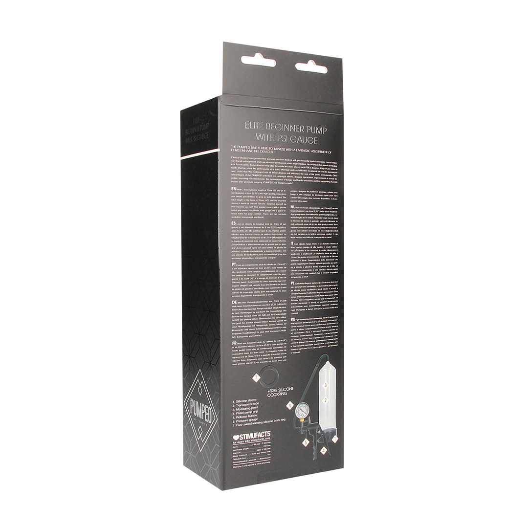 Pumped by shots Elite Beginner Pomp met PSI Meter (8714273504739)