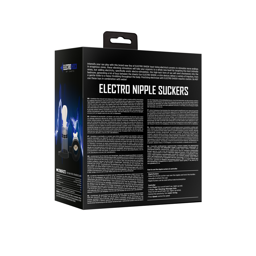 Electroshock by shots E-Stimulation Bi-Polar Tepelzuigers (8714273531261)
