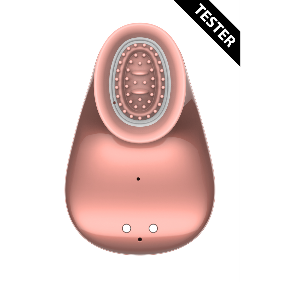 Innovation by shots Twitch Hands - Vrije Suction Vibration Speelgoed - Roze - Tester (8714273523334)