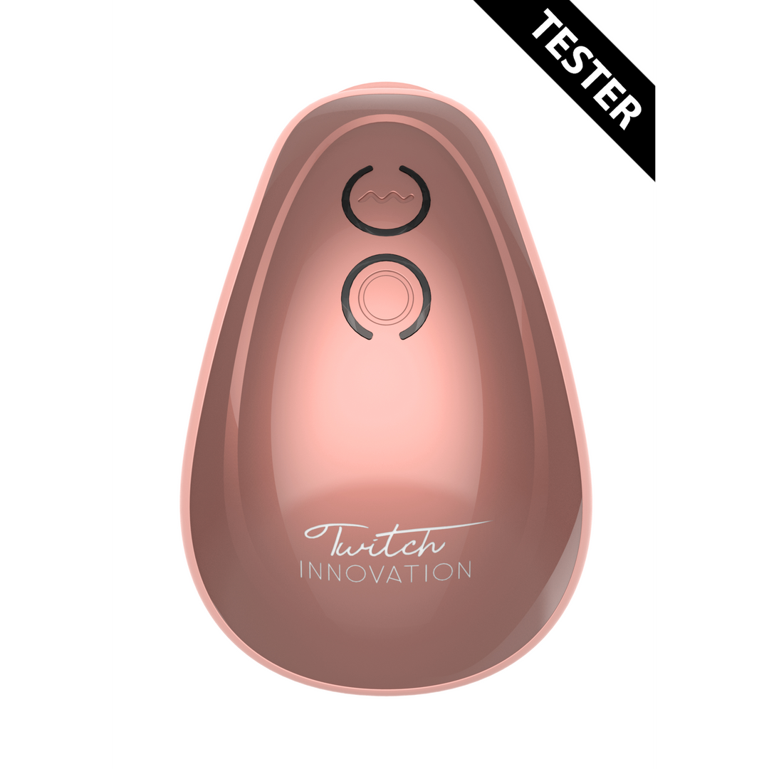Innovation by shots Twitch Hands - Vrije Suction Vibration Speelgoed - Roze - Tester (8714273523334)
