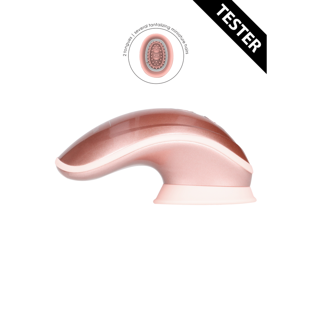 Innovation by shots Twitch Hands - Vrije Suction Vibration Speelgoed - Roze - Tester (8714273523334)