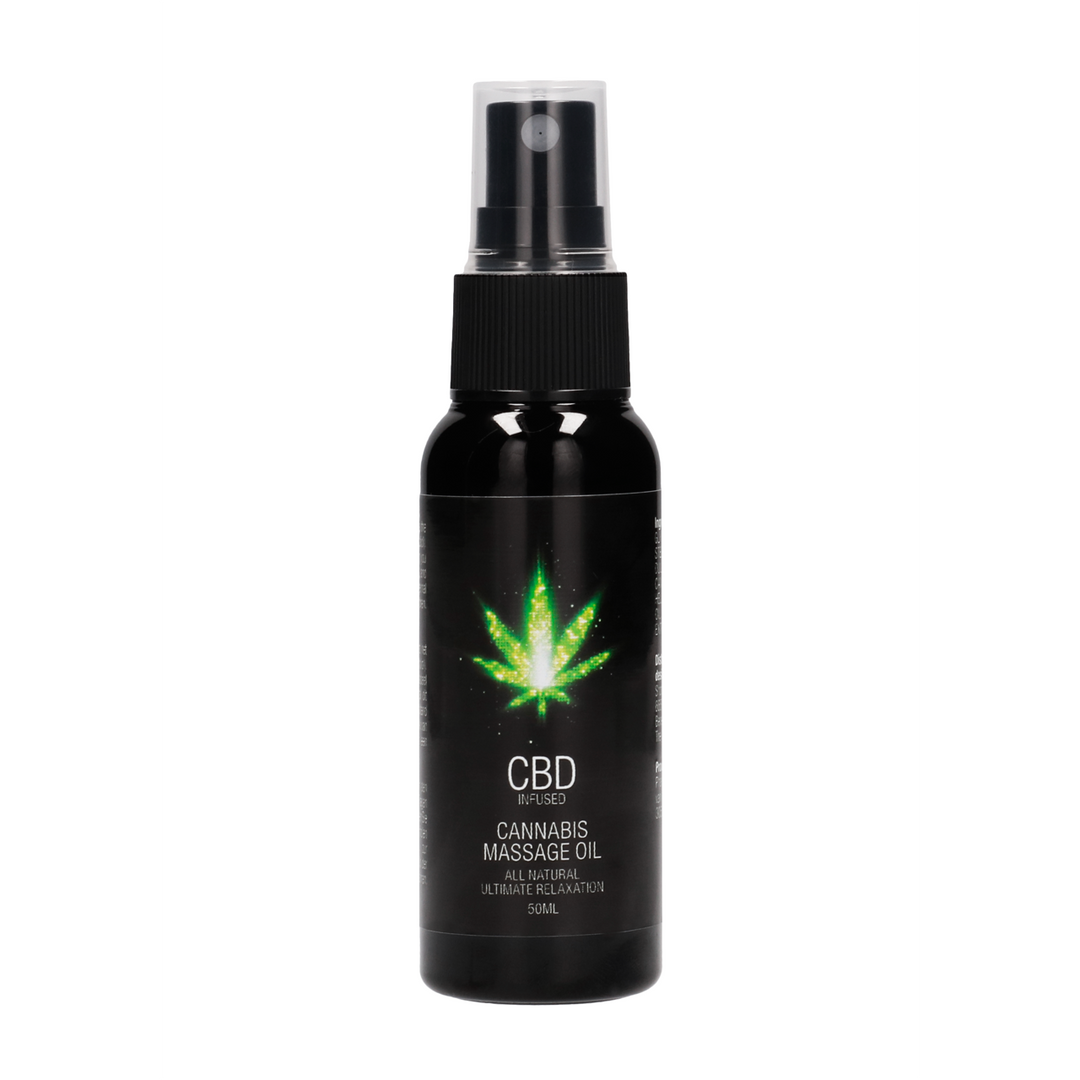 Pharmquests by shots CBD Cannabis Massageolie - 2 fl oz / 50 ml (8714273531162)