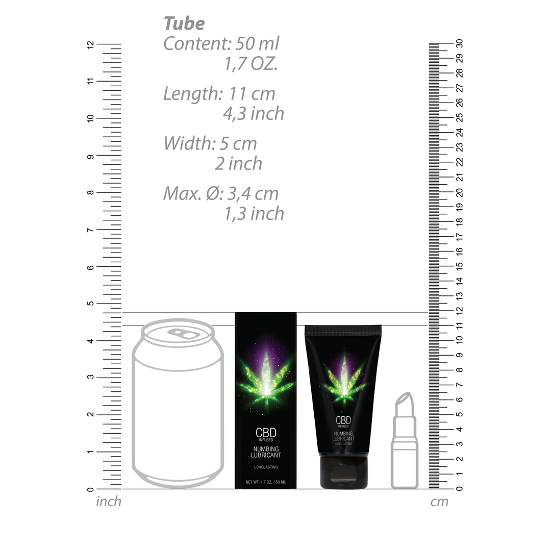 Pharmquests by shots CBD Numbing Lubricant - 2 fl oz / 50 ml (8714273533227)