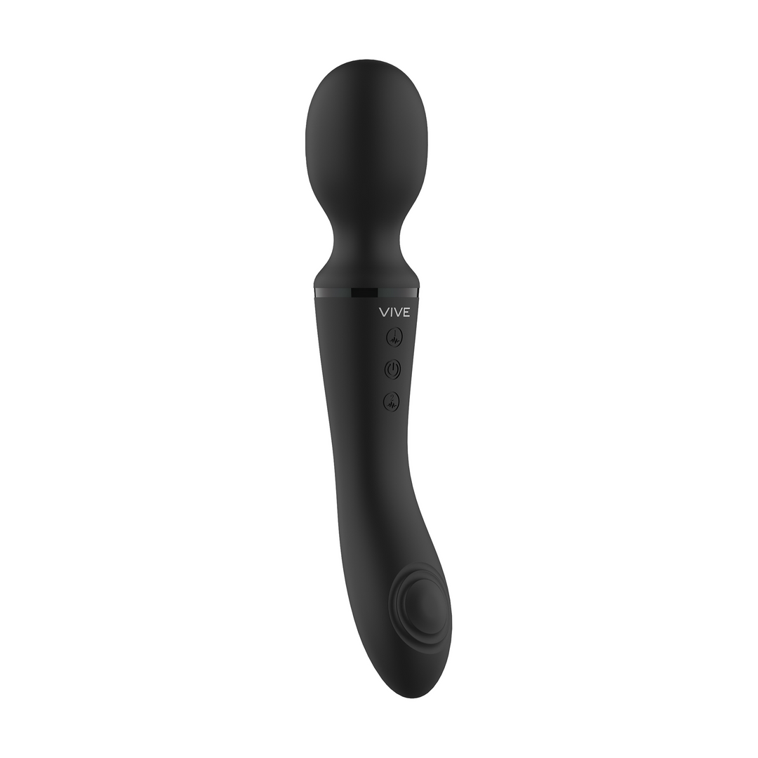 Vive by shots Enora - Wand Vibrator - Zwart (8714273522009)