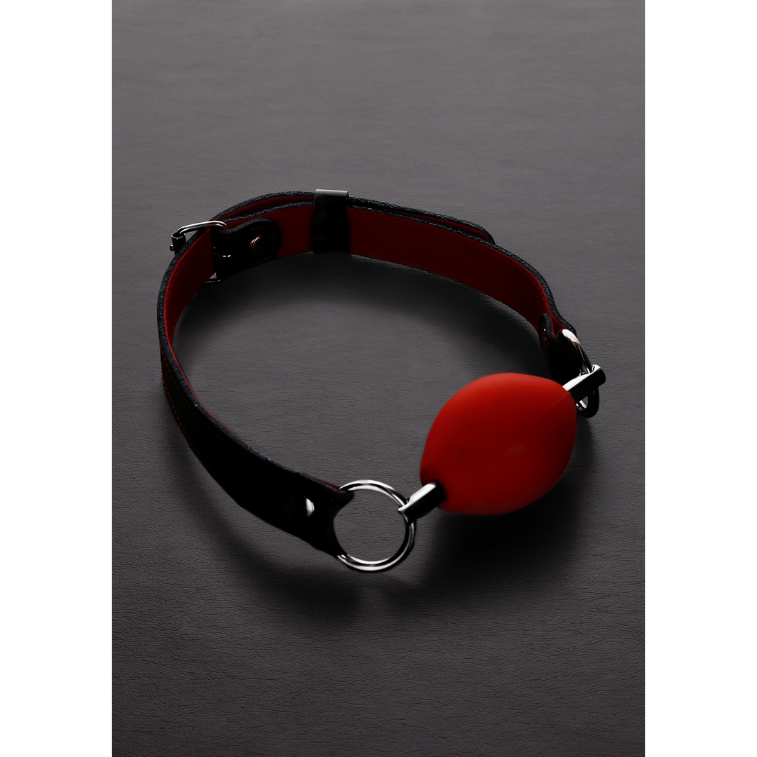 Steel by shots Ovale Siliconen Ball Gag (8714273535405)